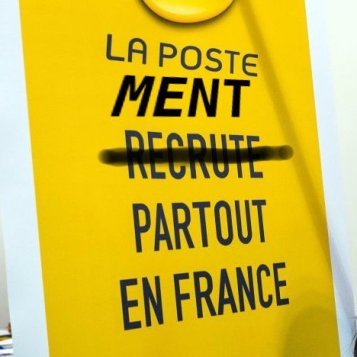 La Poste cache son plan “social” à grands coups de com !