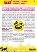 Election CA - Sud lancera les alertes !
