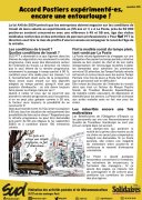 Accord Postiers expérimenté-es, encore une entourloupe !