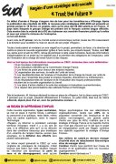 Regain d'une stratégie anti-sociale « Trust the future »