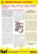 URGENCE SOCIALE A LA POSTE !