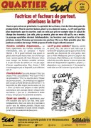 Quartier SUD juin 2026 - Factrices et facteurs, priorisons la lutte !