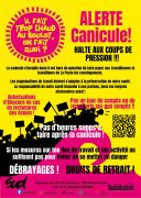 ALERTE CANICULE ! HALTE AUX COUPS DE PRESSION !!!