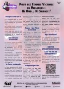 25/11 ORANGE _ Pour les Femmes Victimes de Violences : ni oubli, ni silence !