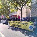 Première victoire pour les grévistes sans papiers de RSI . La lutte continue pour ceux de DPD et Chronopost !