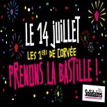 Le 14 juillet, nous, on ouvre le bal !