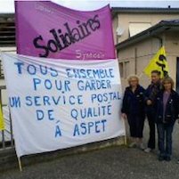 A Aspet, les factrices en grève contre la réorganisation du travail