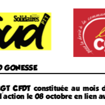 Grève à la PIC Gonesse le 8 octobre !