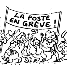 Grève à La Poste : rassemblements à Ajaccio et à Bastia.
