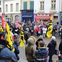 Manifestation de soutien aux grévistes mardi 20 mars 10h30