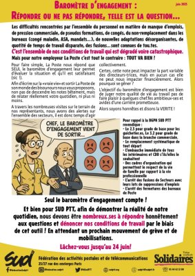 Baromètre d'engagement : Répondre ou ne pas répondre, telle est la question...