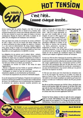 HOT tension - C'est l'été... Comme chaque année...