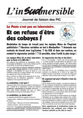 La Poste n'est pas un laboratoire... Et on refuse d'être des cobayes !