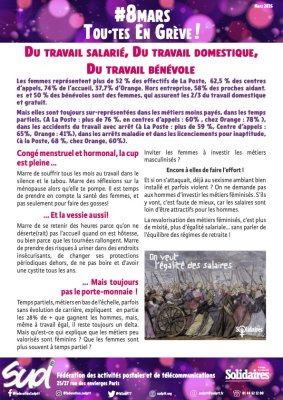 #8mars Tou·tes En Grève !