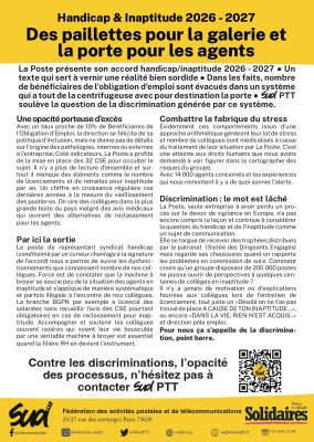 Des paillettes pour la galerie et la porte pour les agents