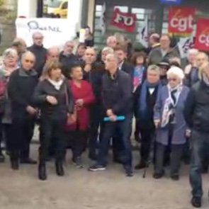 Rassemblement pour le maintien du bureau de Poste de Zonza