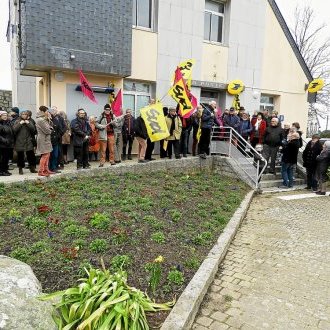 Quatre-vingt personnes contre la fermeture de La Poste