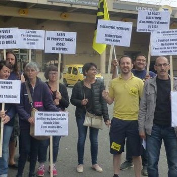La grève des postiers vicois se poursuit