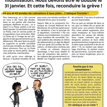 La Poste - On continue le 31 janvier ! 