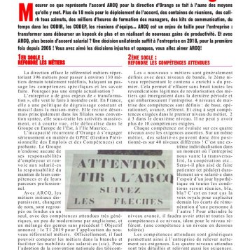 ARCQ, le cadeau fait à Orange