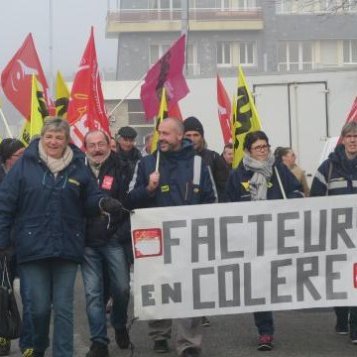 Soutien aux postiers pour le dix-septième jour de grève