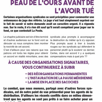 A propos de l'accord Distribution