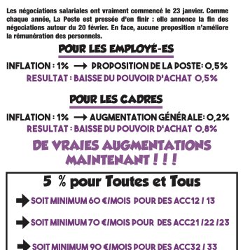 NAO à La Poste : provocation