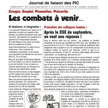 L'insudmersible - novembre 2025