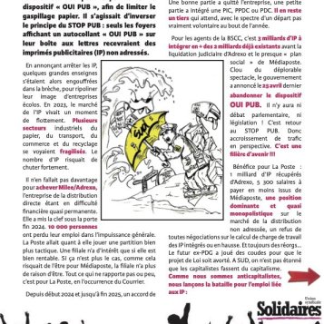 OUI PUB C'EST FINI ! LA POSTE DOIT DONC RECRUTER MASSIVEMENT !