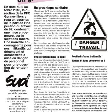 Colis : un grand coup de toner