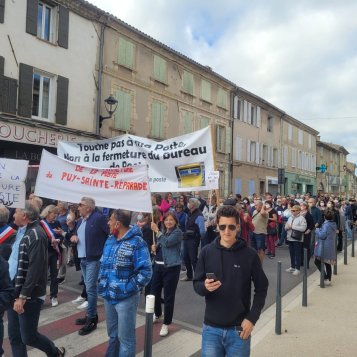 Manifestation dans les Bouches-du-Rhône