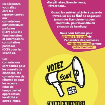 CAP-CCP La Poste - Conditions de travail