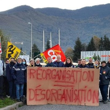 Albertville - Les factrices et facteurs en grève reconductible depuis 8 jours !