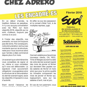 Le personnel fixe pas à la noce