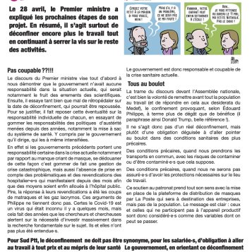 Un déconfinement au service des patrons