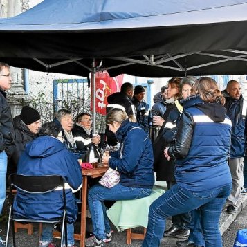 Nouvelle semaine de grève à Carhaix