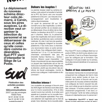 Alerte sociale sur la PFC de Carvin