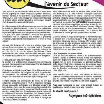 Ensemble, écrivons l'avenir du Secteur