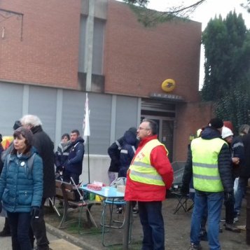Gaillac. Les facteurs grévistes soutenus par les Gilets Jaunes