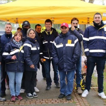 24 ème jour de grève à Castanet (31)