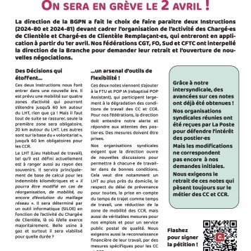 BGPN - On sera en grève le 2 avril ! 