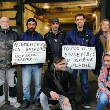 Débrayages sur les salaires en Gironde 