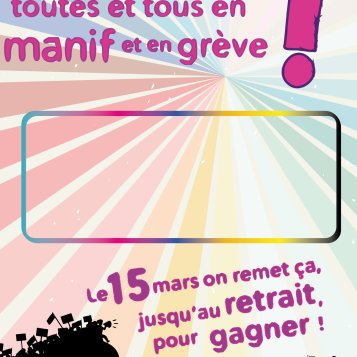 Affiche 11 & 15 mars sans RDV