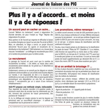 Plus il y a d'accords... et moins il y a de réponses !