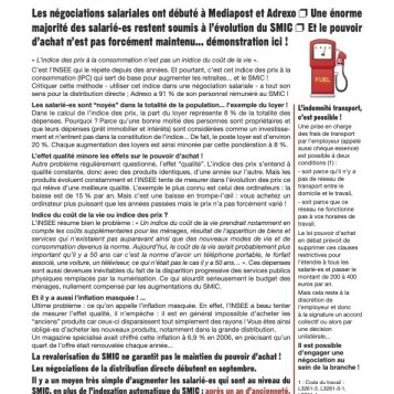 Distribution directe - Salaires : Le SMIC pour seul horizon ? Non !