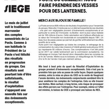 Etat de siège - été 2018