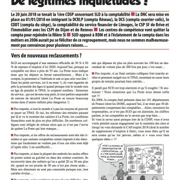 De légitimes inquiétudes !