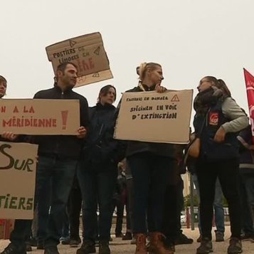 Limoges - Les salariés de La Poste en colère !