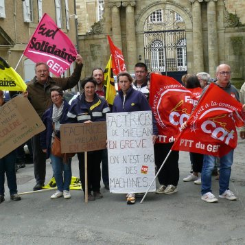 Grève des factrices de Mièlan : 38 ième jour