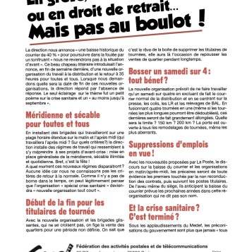 Distribution - En grève, en confinement ou en droit de retrait... Mais pas au boulot !